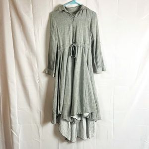 UNAYA High Low Gray Dress